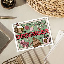 Load image into Gallery viewer, December Holiday Coloring Page
